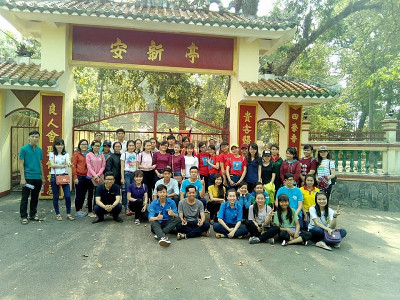 Chi đoàn trường THCS Trần Bình Trọng phát động tháng thanh niên năm 2017