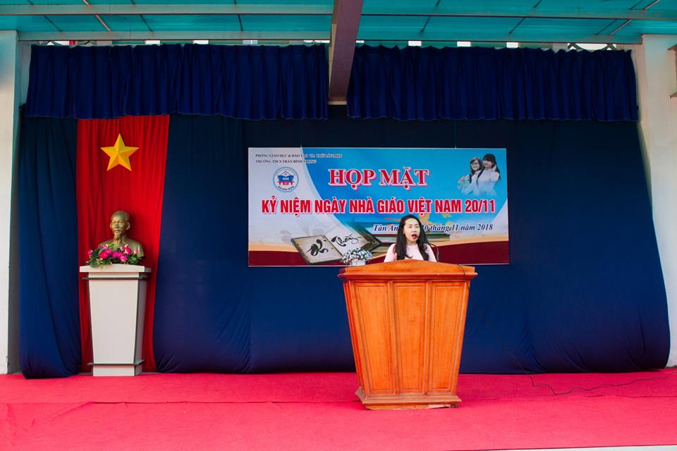 Họp mặt kỷ niệm ngày Nhà giáo Việt Nam 20/11 năm học 2018-2019