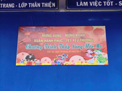 Trường THCS Trần Bình Trọng Chương Trình "Thắp Sáng Ước Mơ"