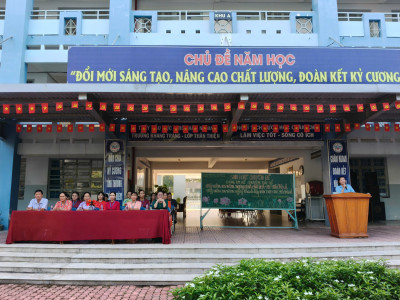 TRƯỜNG THCS TRẦN BÌNH TRỌNG TỔ CHỨC CHUYÊN ĐỀ CHÚNG EM KỂ CHUYỆN BÁC HỒ