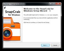 SnapCrab - Phần mềm chụp màn hình tùy chỉnh